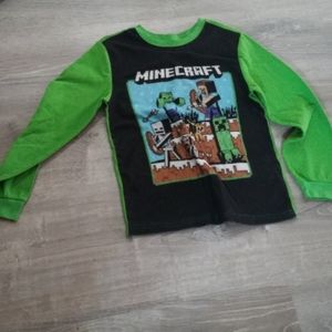 Sweat long sleeve pajama shirt